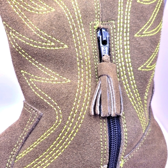 SILVIA COBOS Rodeo Green Boots - Picture 10 of 13